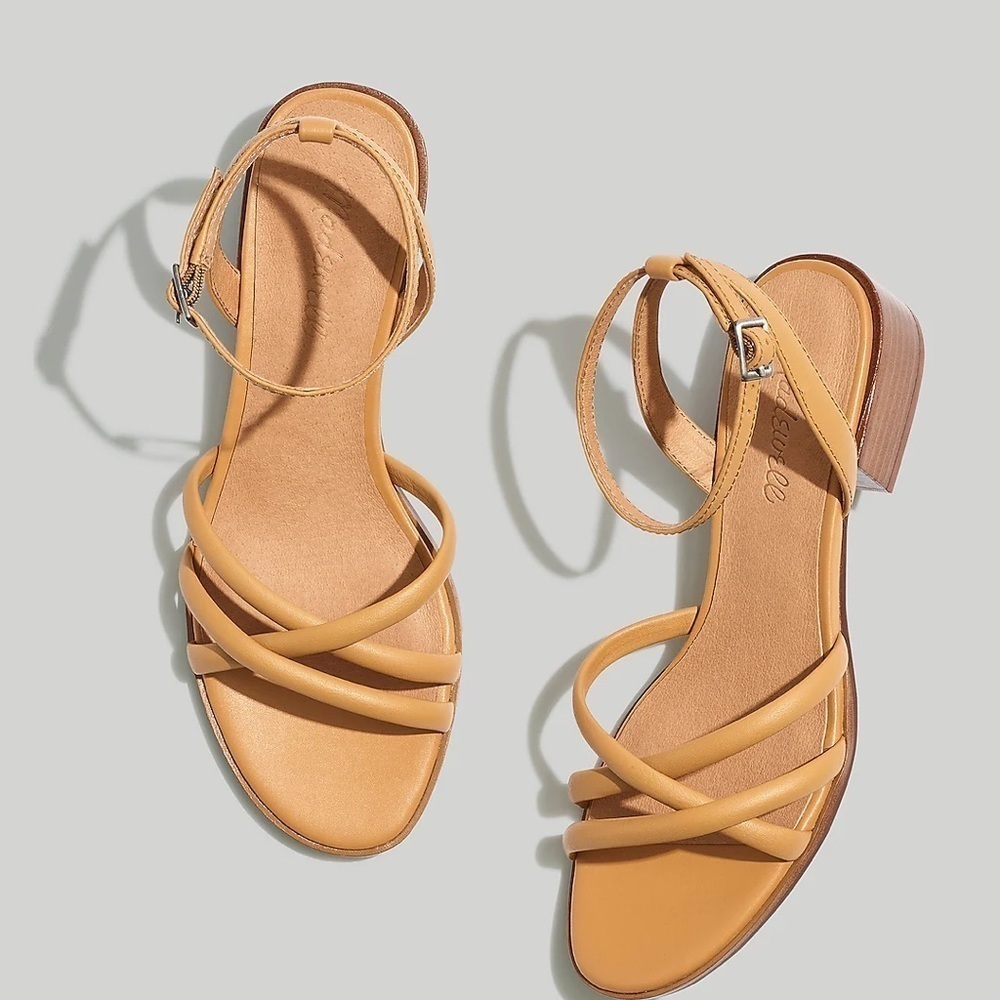 Madewell The Gena Ankle-Strap Sandal Nk039